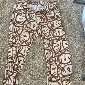 Vine patterned cool girl summer H&M pants